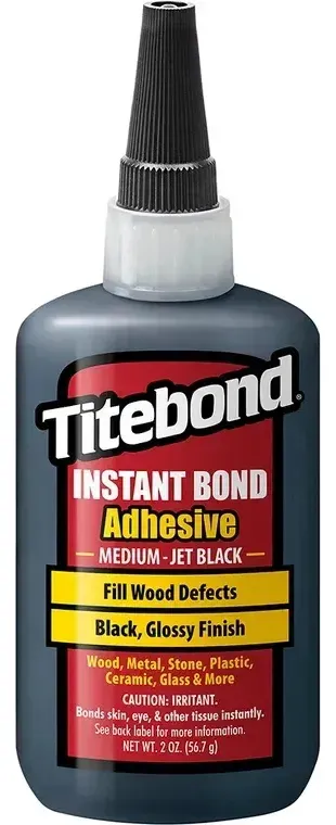 Titebond Instant Bond Black 5.5oz // 156g