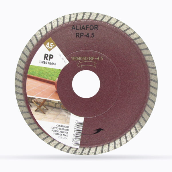 Disco Diamantado Turbo Filoso ? RP 5"