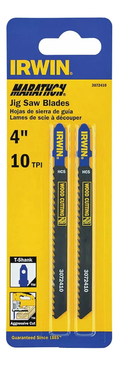 IRWIN SET 2 HOJAS SIERRA CALAR FINO - 3072410