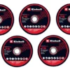 DISCOS DE CORTE 76 MM PARA AMOLADORA ANGULAR 5-pc. Cutting Disc Set, ? 76 mm ACCESORIO