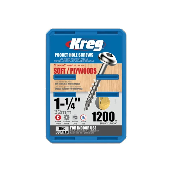 KREG SML-C125-1200-INT TORNILLO 1 1/4"