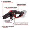 GP-PS 1820 Li BL-Solo 2 MINI MOTOSIERRA INAL?MBRICA GP-PS 18/20 Li BL-Solo PROFESSIONAL