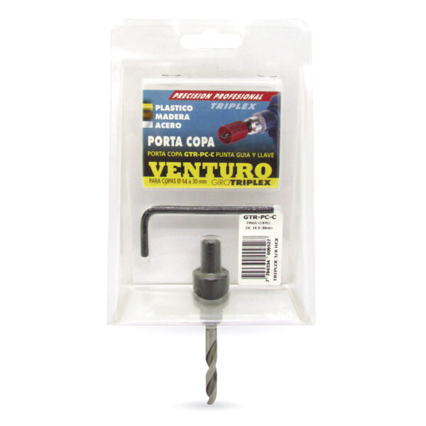 PORTA COPA 3/8" Hex. c/ BC-GTR (14 a 30mm)