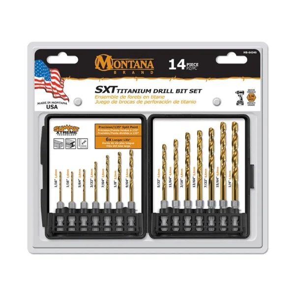 MB-64340 SET DE 14 MECHAS DE TITANIO