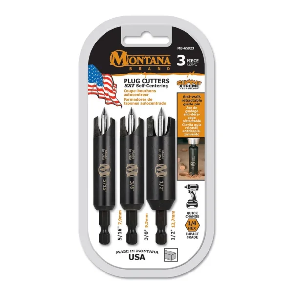 MONTANA MB-65823 CORTA TARUGO 3 PIEZAS MB-65823 CORTA TARUGO 3 PIEZAS