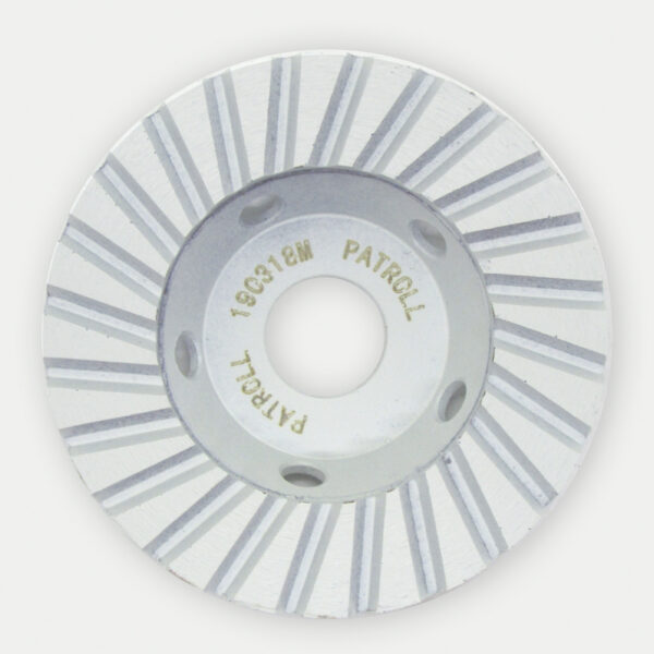 MUELA DIAMANTADA PATROLL TURBO DE 4"
