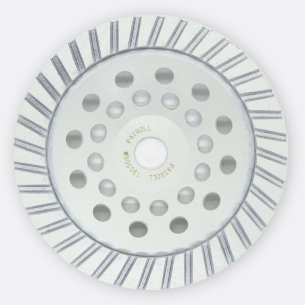 MUELA DIAMAN. PATROLL L. AMARILLA TURBO DE 7"