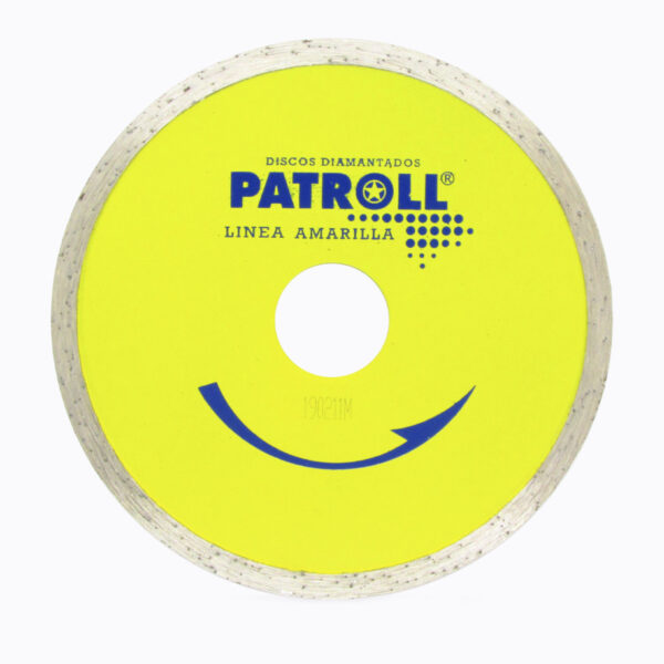 MASTERPACK 96 DISCOS PATROLL LINEA AMARILLA CONTINUOS DE 110 mm