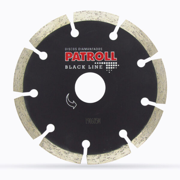 SG-45 DISCO PATROLL BLACK SEGMENTADO 4.5"