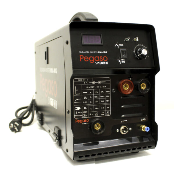 SI160MM_1 SOLDADORA INVERTER 160 DUAL MIG / MAG