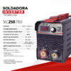 SIC250_1 SOLDADORA INVERTER PEGASO 250 PRO