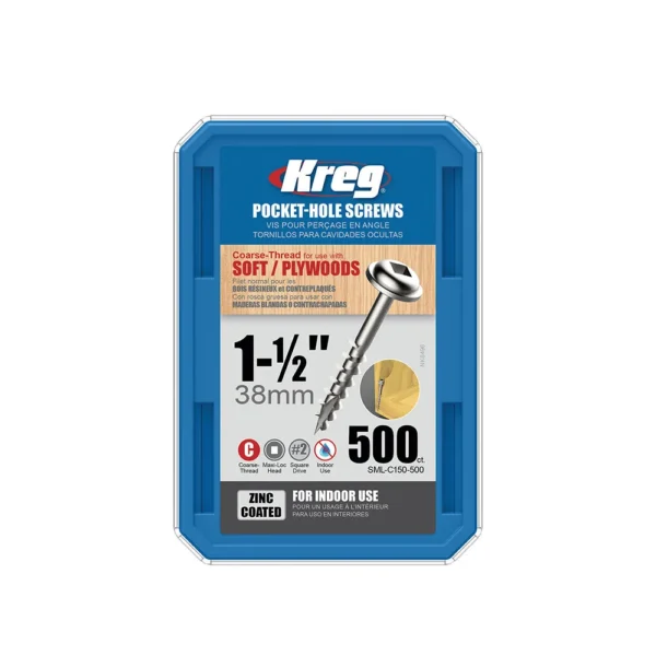 SML-C125-500 TORNILLO_4 KREG SML-C150-500 TORNILLO 1 1/2