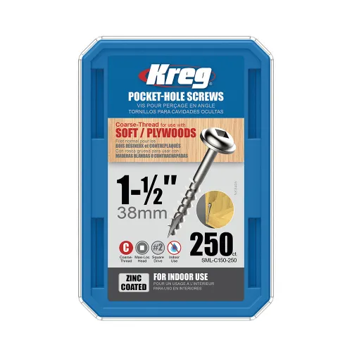 SML-C125-500 TORNILLO_5 KREG SML-C150-250 TORNILLO 1 1/2