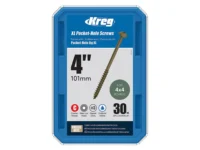KREG SML-C4X400-30 TORNILLO XL 100mm x 30 unidades