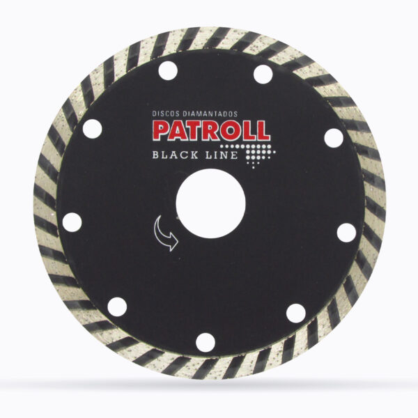 TB-45 DISCO PATROLL BLACK TURBO 4.5"
