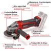 AMOLADORA ANGULAR INAL?MBRICA TE-AG 18/115 Q Li Solo EXPERT