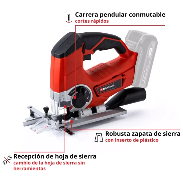 TE-JS 1880 Li-Solo 2 SIERRA CALADORA INAL?MBRICA TE-JS 18 Li Solo EXPERT
