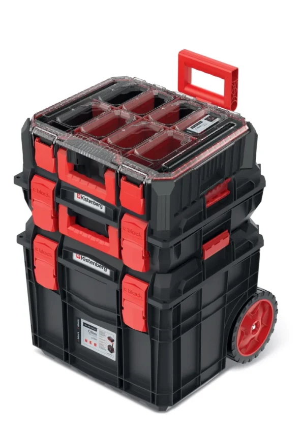 SET CAJA CON RUEDAS CBLOCK + ORGANIZADOR KXCS454055
