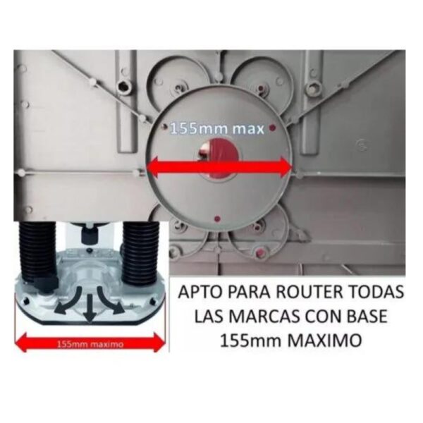 4350555-2 MESA PARA ROUTER RTB-003 CLASSIC