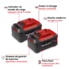 PACK DE 2 BATER?AS POWER X-CHANGE 5,2 Ah