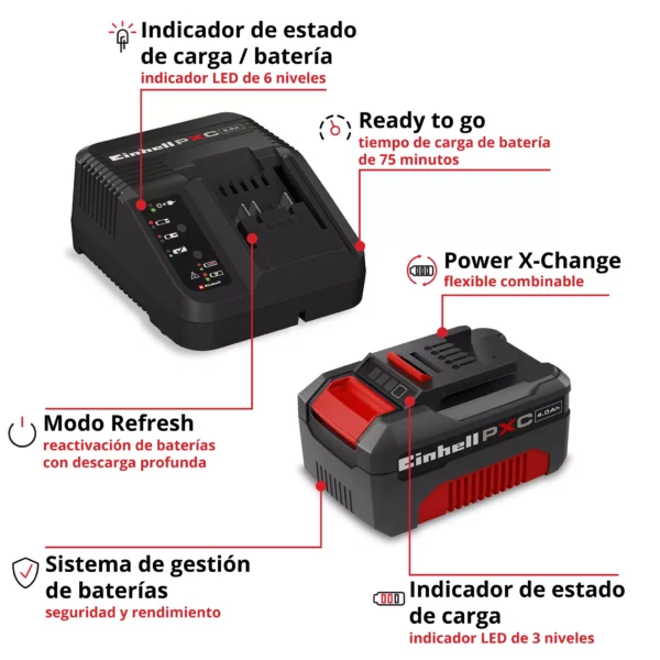 CARGADOR Y BATER?A 4,0 Ah