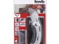 CUTTER PLEGABLE TRAPEZOIDAL CON BOLSILLO DE NYLON