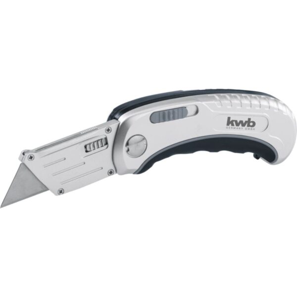 CUTTER PLEGABLE TRAPEZOIDAL CON BOLSILLO DE NYLON