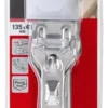 49013810 1 RASCADOR DOMESTICO DE ACERO INOX. DOBLE CARA - 4,3cm