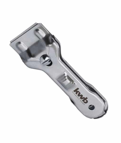 49013810 2 RASCADOR DOMESTICO DE ACERO INOX. DOBLE CARA - 4,3cm