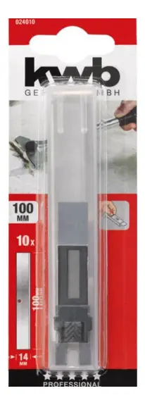 CUCHILLA PARA RASCADOR LARGO x 10 - 10cm