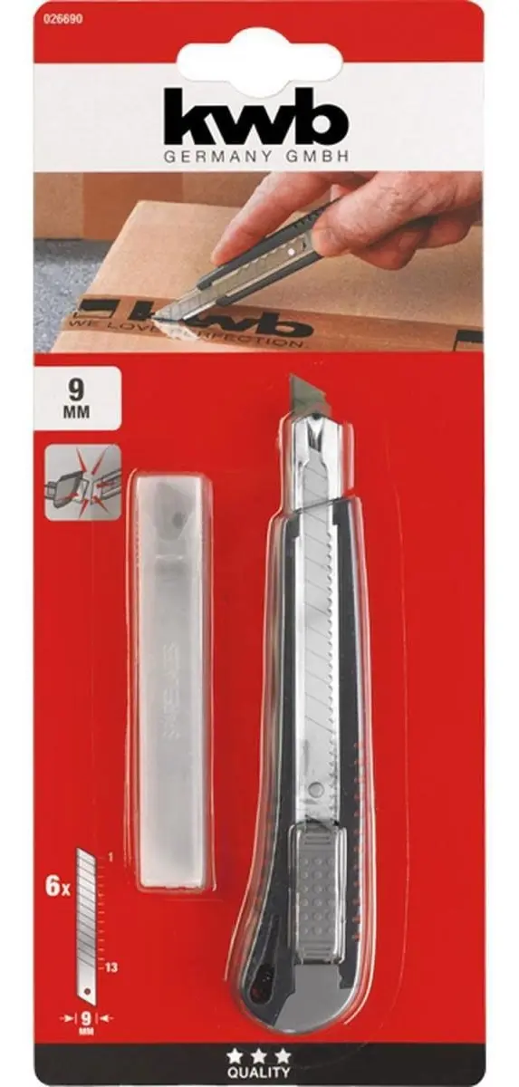 49026690 2 SET CUTTER - 9 mm CON 5 CUCHILLAS DE REPUESTO