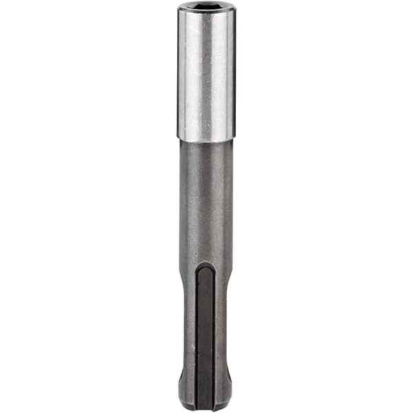 Encastre SDS Plus para puntas de 1/4" hexagonal, con im?n permanente, anillo de resorte.