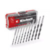49108733 2 SET DE MECHAS PARA MADERA 10 PZS - Contiene mechas para madera de 3 a 8 mm. Encastre hexagonal