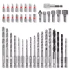 SET DE PUNTAS Y MECHAS 40 PZAS - Contiene puntas y mechas, avellanador, boca llaves, porta puntas
