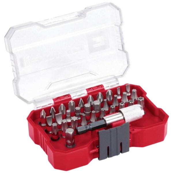 49118693 1 SET DE PUNTAS 32 PIEZAS - 30 puntas, inserci?n hexagonal 1/4", adaptador y porta puntas.