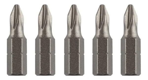 PUNTAS INDUSTRIAL STEEL BLISTER, 25?mm PH1 X 5 UNIDADES