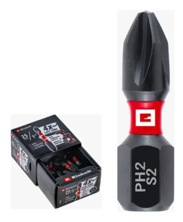 Puntas Impacto PH2, 25 mm