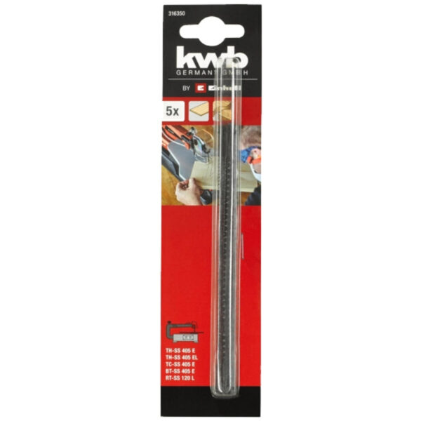 49316350 2 ACCESORIO CALADORA DE BANCO KIT DE HOJAS CALADORA DE BANCO KWB - EINHELL