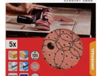 49490706 LIJAS REDONDAS PERFORACION UNIVERSAL - ? 125 - Grano 60 - x 5 unidades