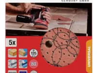 49490708 LIJAS REDONDAS PERFORACION UNIVERSAL - ? 125 - Grano 80 - x 5 unidades