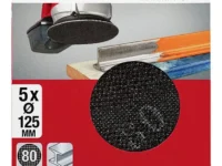 REJILLAS ABRASIVAS - ? 125 - Grano 80 - x 5 unidades