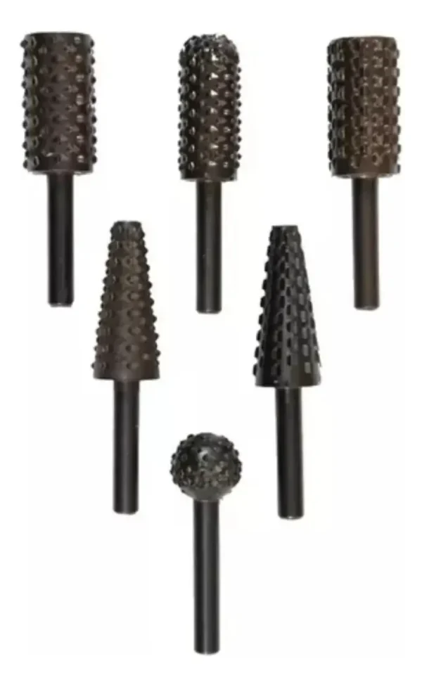 KIT FRESAS PARA MADERA Y METALES NO FERROSOS DE 6 MM