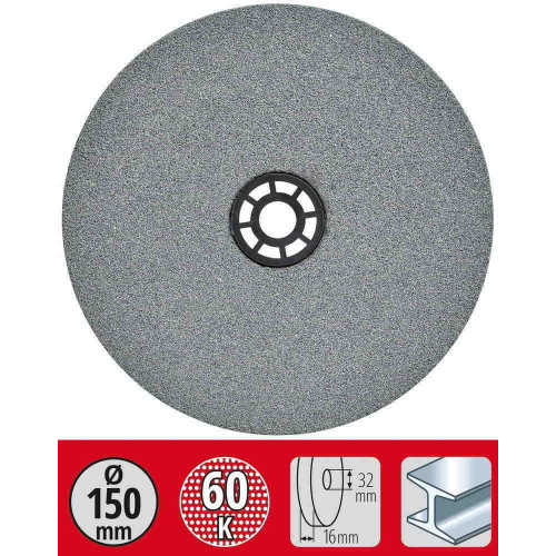 Piedra de Afilar Fino 150X12,7x16mm G 60 p/ TC-BG 150