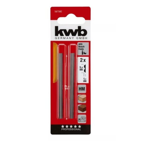 49568302-2 CUCHILLA PARA CEPILLO CUCHILLA PARA CEPILLO 82MM kwb ????? PROFESSIONAL