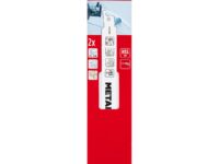 Hojas de sierra sable corte medio(metales) largo 228mm X 2