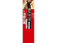 49571115 1 2 Hojas de sierra sable para madera. Largo 240/218 - Corte tosco.