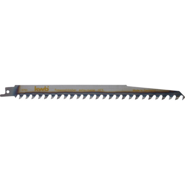 49576330 2 HOJAS DE SIERRA SABLE PARA MADERA CORTES CURVOS - 240/220 MM - CORTE MUY GRUESO