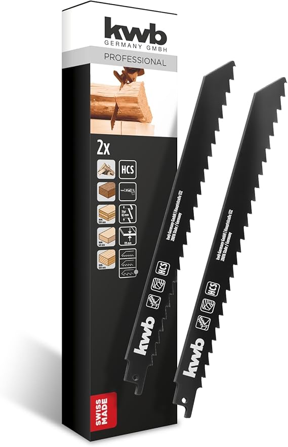 2 HOJAS PARA SIERRA SABLE (228 mm, SB)