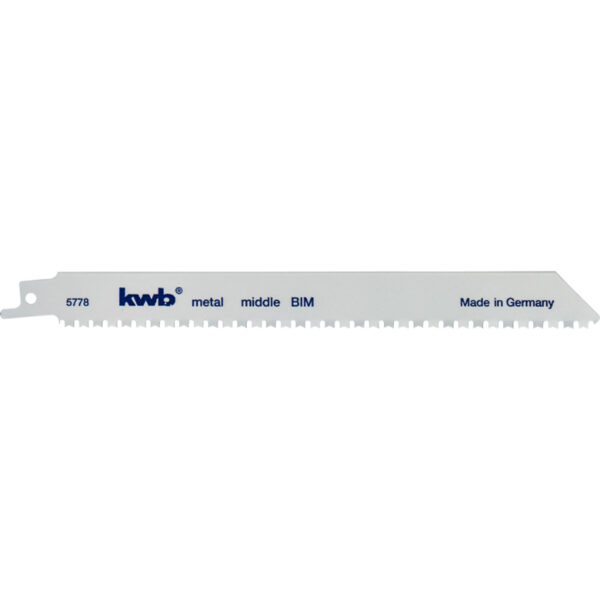 49577830 2 HOJAS DE SIERRA SABLE BIMETALICAS - 200/180 - CORTE MEDIO