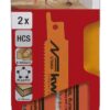 HOJAS DE SIERRA SABLE UNIVERSAL X 2 UNIDADES - Largo 153/130 - Corte Medio